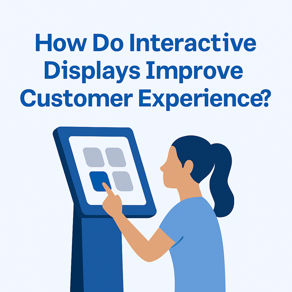 How Do Interactive Displays Improve Customer Experience?