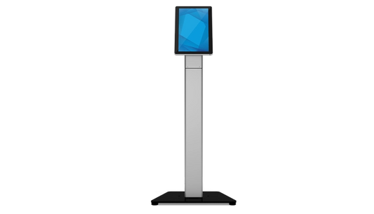 Elo Slim Self-Service Floor Stand - Top